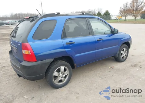 2008 Kia Sportage Lx from USA, damaged, VIN KNDJF724087467076